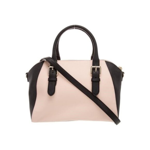 Kate Spade Colorblock Neut Saffiano Top Handle Bag - Picture 3 of 5